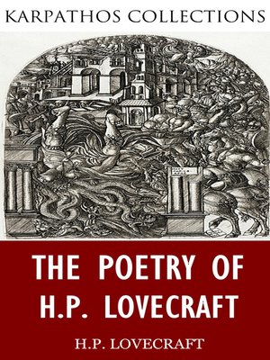 cover image of The Poetry of H.P. Lovecraft